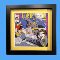 Image 1 of Batman and Robin 80-piece jigsaw by Hestair, 1981. With box. 