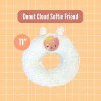 Image 1 of Donut Cloud Softie Friend