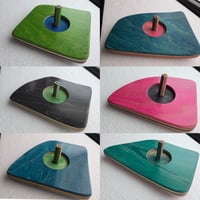 Image 1 of Recycled Skateboard Incense Holders