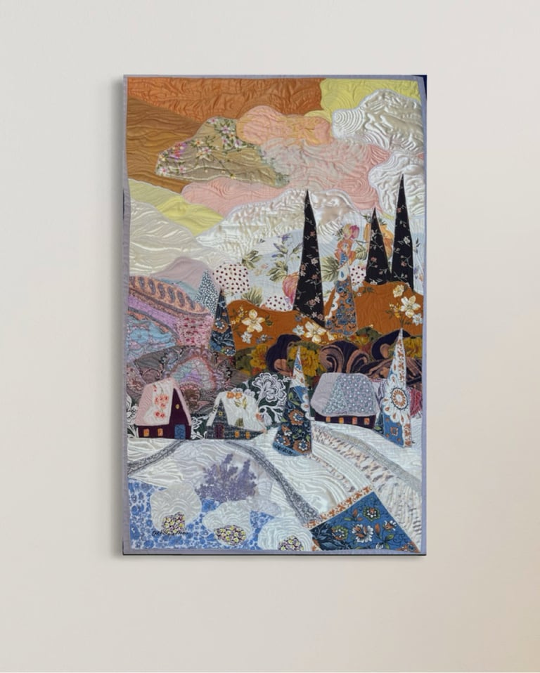 ʼWarm winter sky’ - large winter landscape, 91x58 cm Image 6