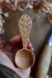 Image 2 of Falling Leafs- Coffee Scoop 