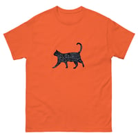 Image 13 of CAT PETTING CHART T-SHIRT