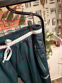 Image 2 of Green track pants 