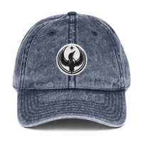 Image 7 of Vintage Cotton Twill Cap - White Rebel Loon