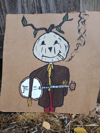 Image 4 of Pumpkin Playing Banjo 2