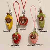 Image 3 of Fruit Rilakkuma Strap
