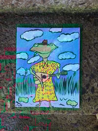 Image 1 of Frog Playing Music 