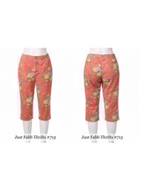 Image 5 of New Sz 6 David Sport Floral Capri #713*12