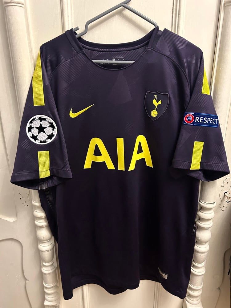 Image of Tottenham Hotspur “DEMBELE 19” 2017/18 Third Shirt + patches (XL)