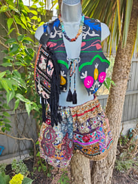 Image 1 of New York Embroidered Waistcoat Top dark grey 6-12