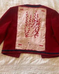 Image 4 of Vintage Pendleton jacket w/ hand sewn cloth