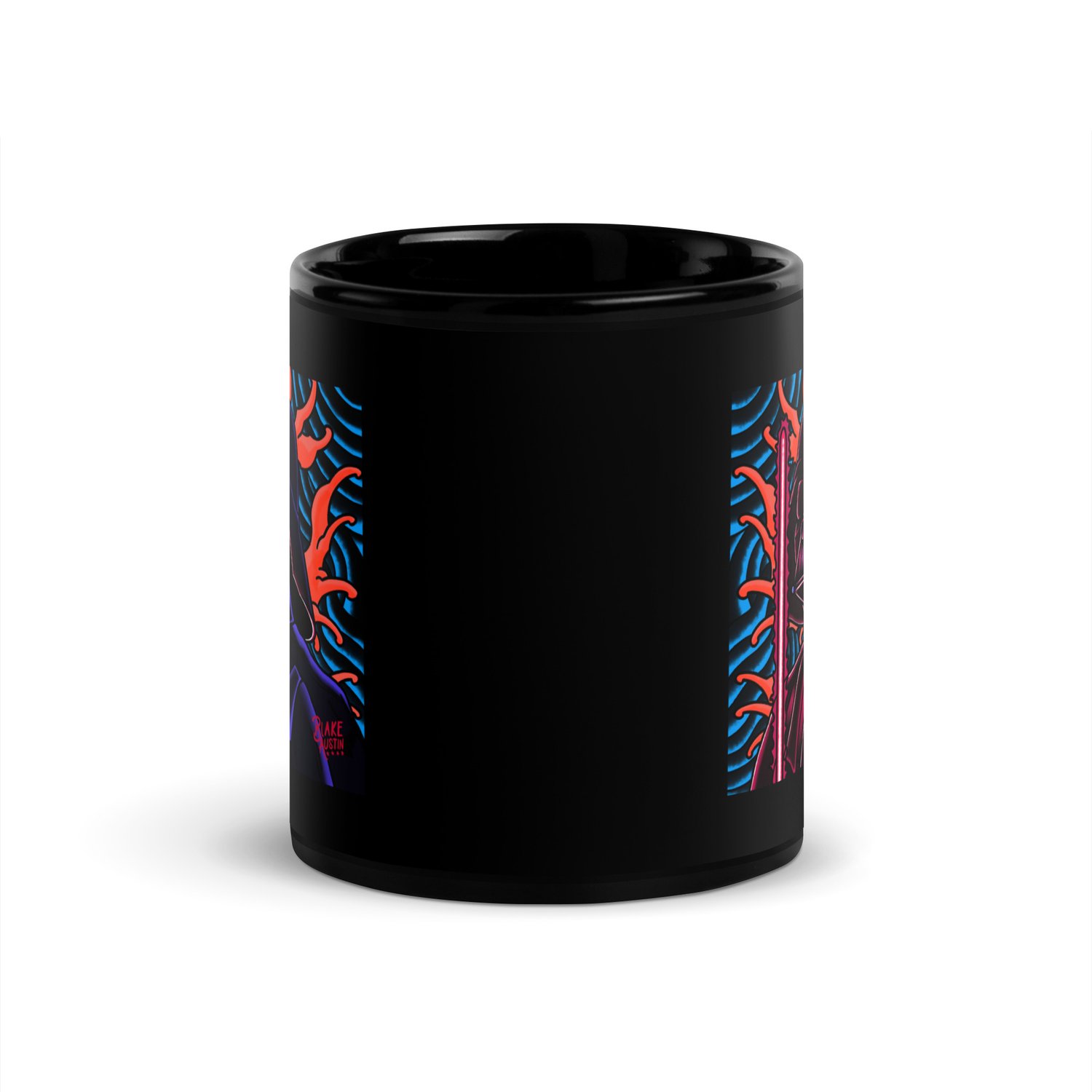 Image of Vader 11oz black glossy mug