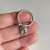 Image 2 of Aqua ♋️ notebook ring