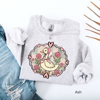 Image 2 of Girly Goose Crewneck