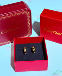 Image 4 of Cart Hoop Earrings 