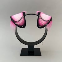 Image 1 of Black/Pink Chain Pup