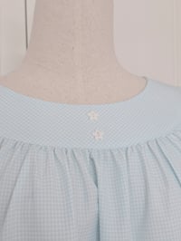 Image 4 of BBdoll dress set - baby blue gingham