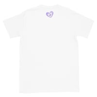 Image 2 of Glam Purp Heart Shirt 