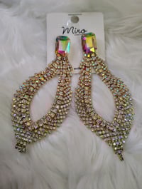 Image 2 of CISILY AB STONE EARRINGS 