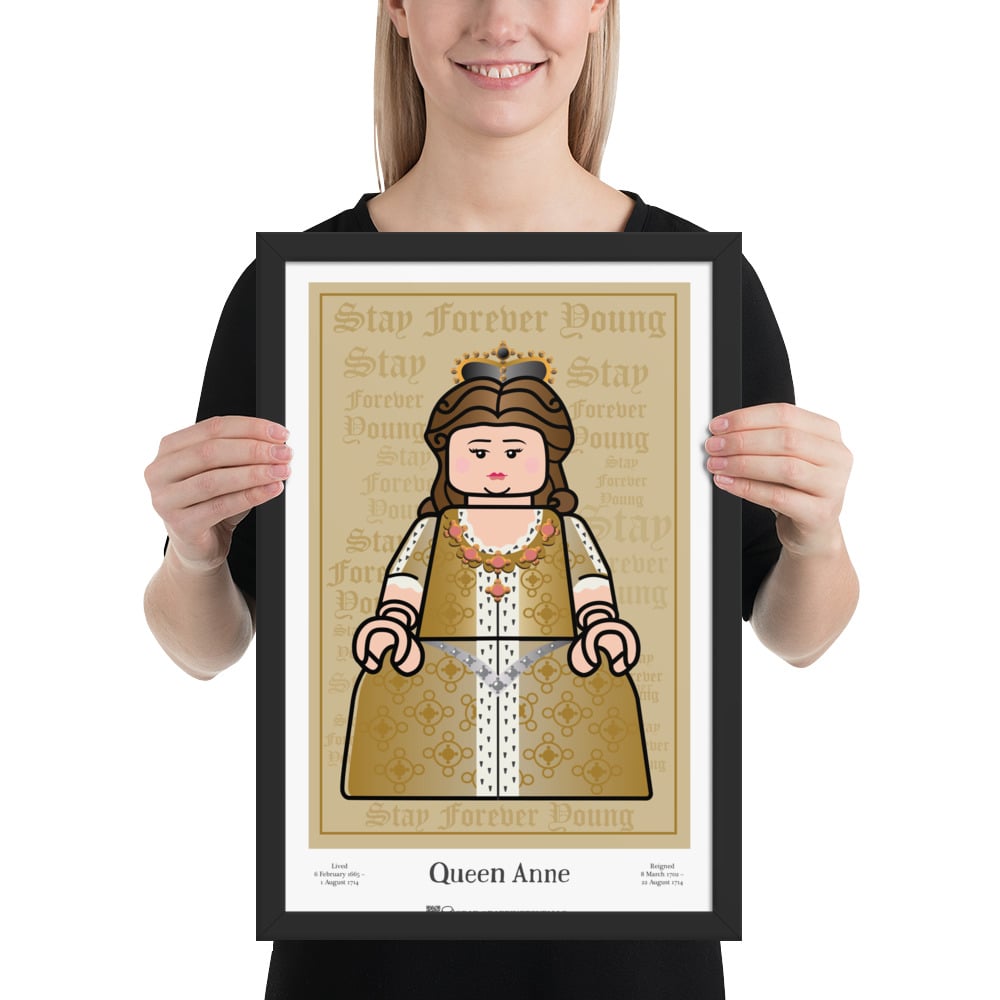 Queen Anne Framed Poster