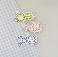 Really Cool Stickers (matte and glitter!)