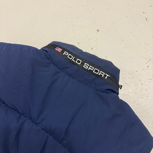 Image of 1990s Ralph Lauren Polo Sport Down Fill Gilet, Size XL