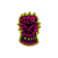 CRAWL acrylic magnet
