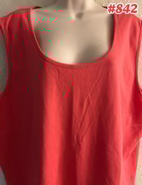 Image 2 of New 3X Drapers & Damon’s Sleeveless top #842*8