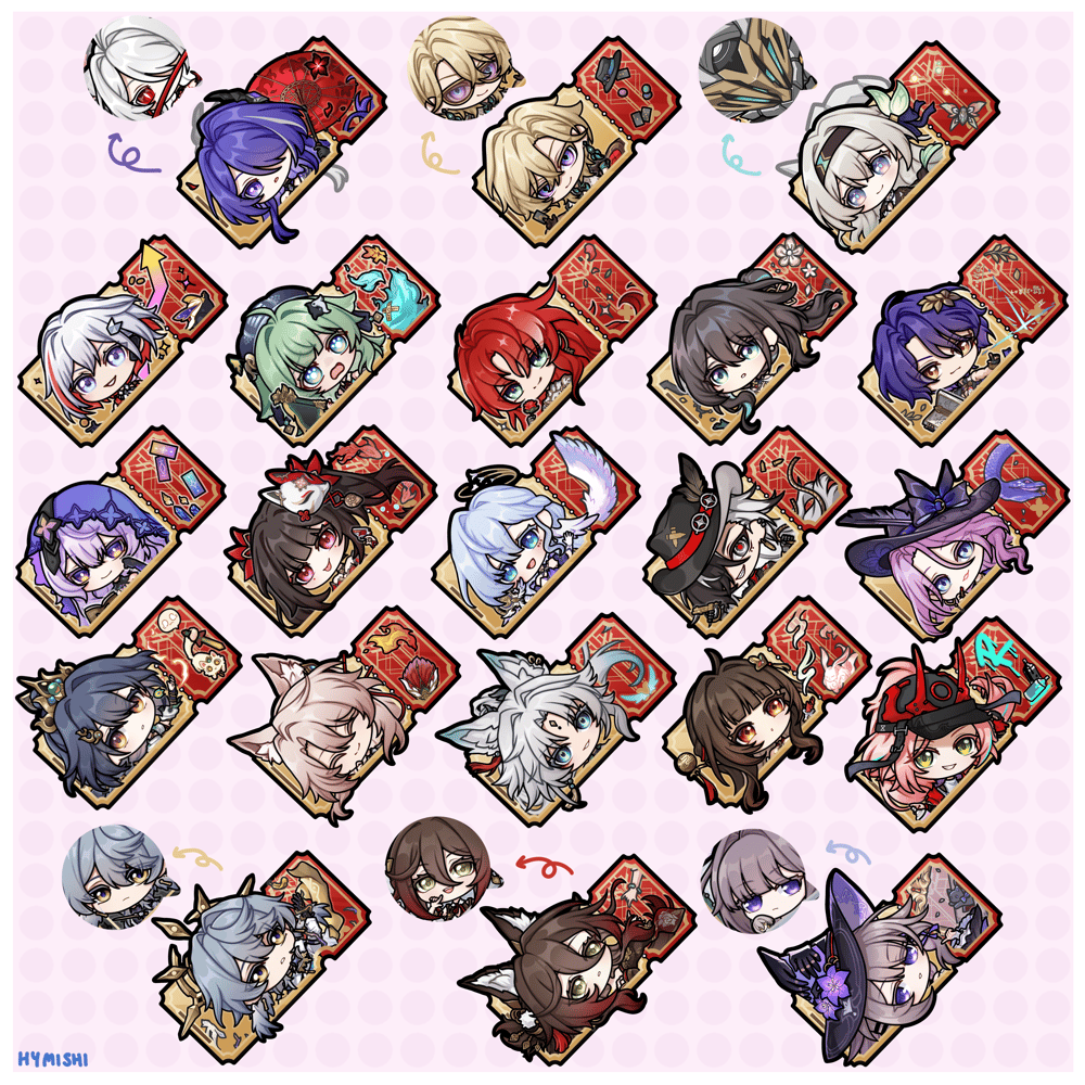 Image of HSR Charms 2 