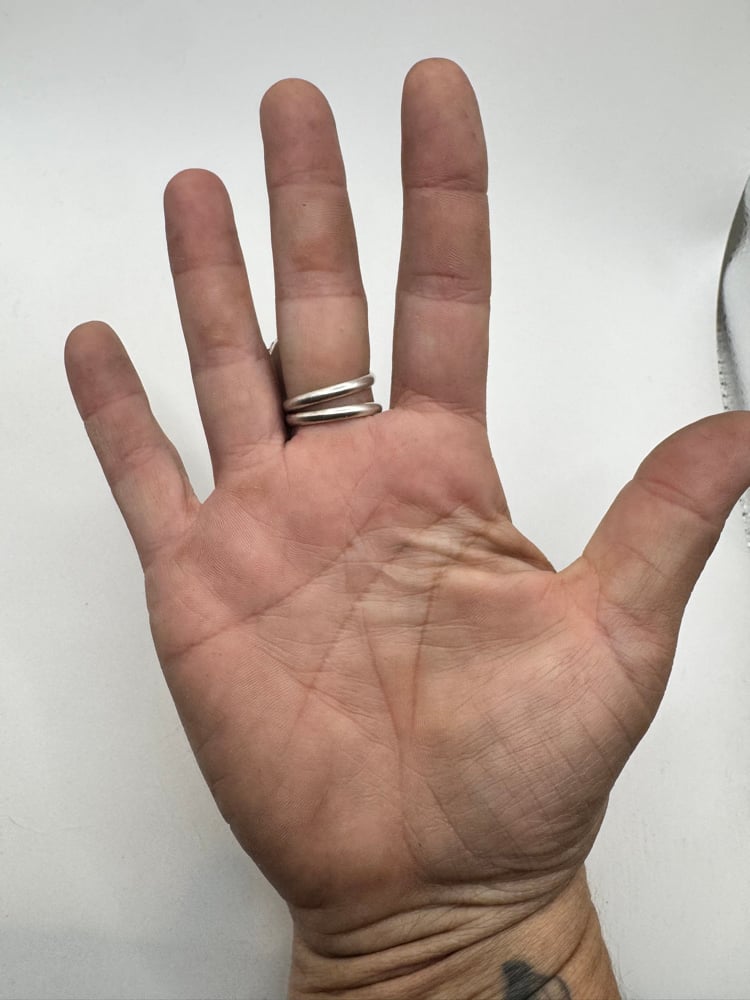 Image of Blackjack & Nevada Turquoise Ring - adjustable