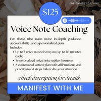 Premium Voice Note Coaching