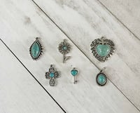 Turquoise charms 