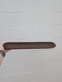 Image 1 of vintage teak long oval bowl