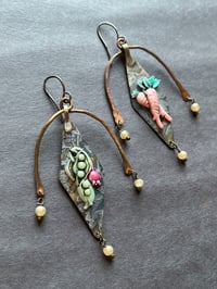 Image 2 of Kuchi veggie earrings