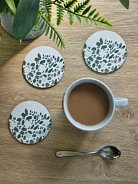 Image 1 of Speckled Olive Coasters - 4 pack