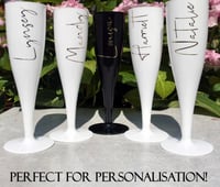 Image 4 of Plastic Champagne Flutes