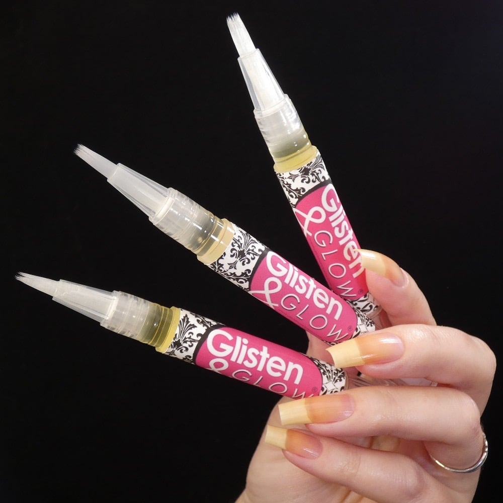 Cuticle Oil Pen (Twist with Brush Tip Applicator) | Glisten & Glow