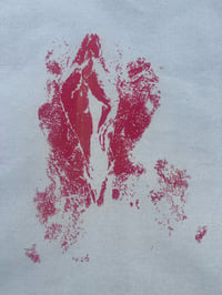 Image 1 of Large Pussy Print on Calico