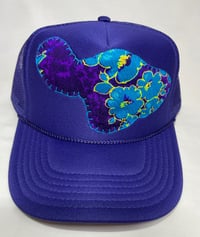 Maui fabric trucker #VM 8