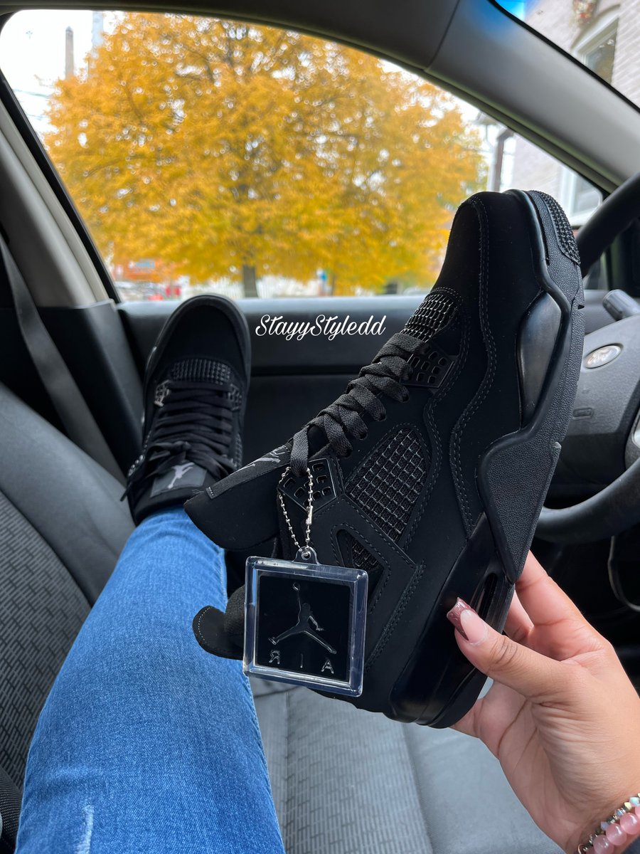 Grade school black cat 4s Clearance