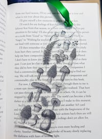 Mushroom Bookmark 