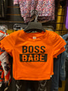 Boss Babe Crop Top