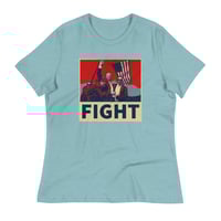Image 5 of Trump Shooting Fight Pop Art - Women's Relaxed T-Shirt