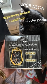 Image 1 of (2005 NECA) THE NIGHTMARE BEFORE CHRISTMAS TRADING CARD GAME Booster Packs