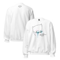 Image 1 of Unisex Sweatshirt something stupid 