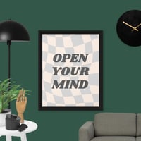 Open Your Mind Maximalist Wall Art