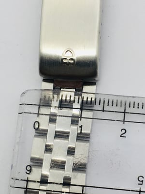 Image of STAINLESS STEEL GENTS WATCH STRAP,TUDOR,17mm,CURVE LUGS,NEW.(TU-5)