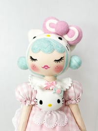 Image 5 of RESRVED FOR AMANDINE Medium Art Doll Hello Kitty Mint 