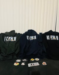 Image 2 of StayTrippen Hoodie (money logo) Gray&Black&NavyBlue