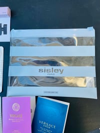 Image 2 of Sisley Paris pouch, skin care and luxury fragrance sample bundle
